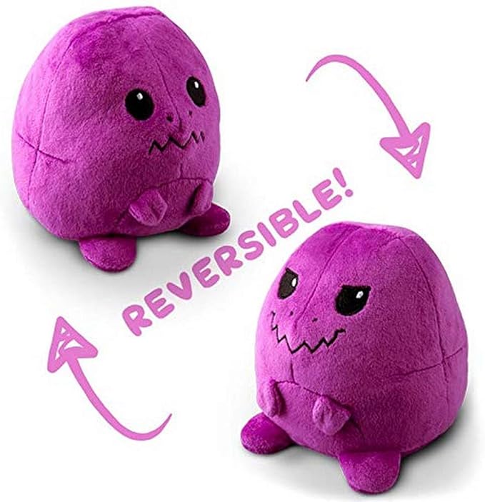 Reversible T Rex Plushie Purple - Good Games