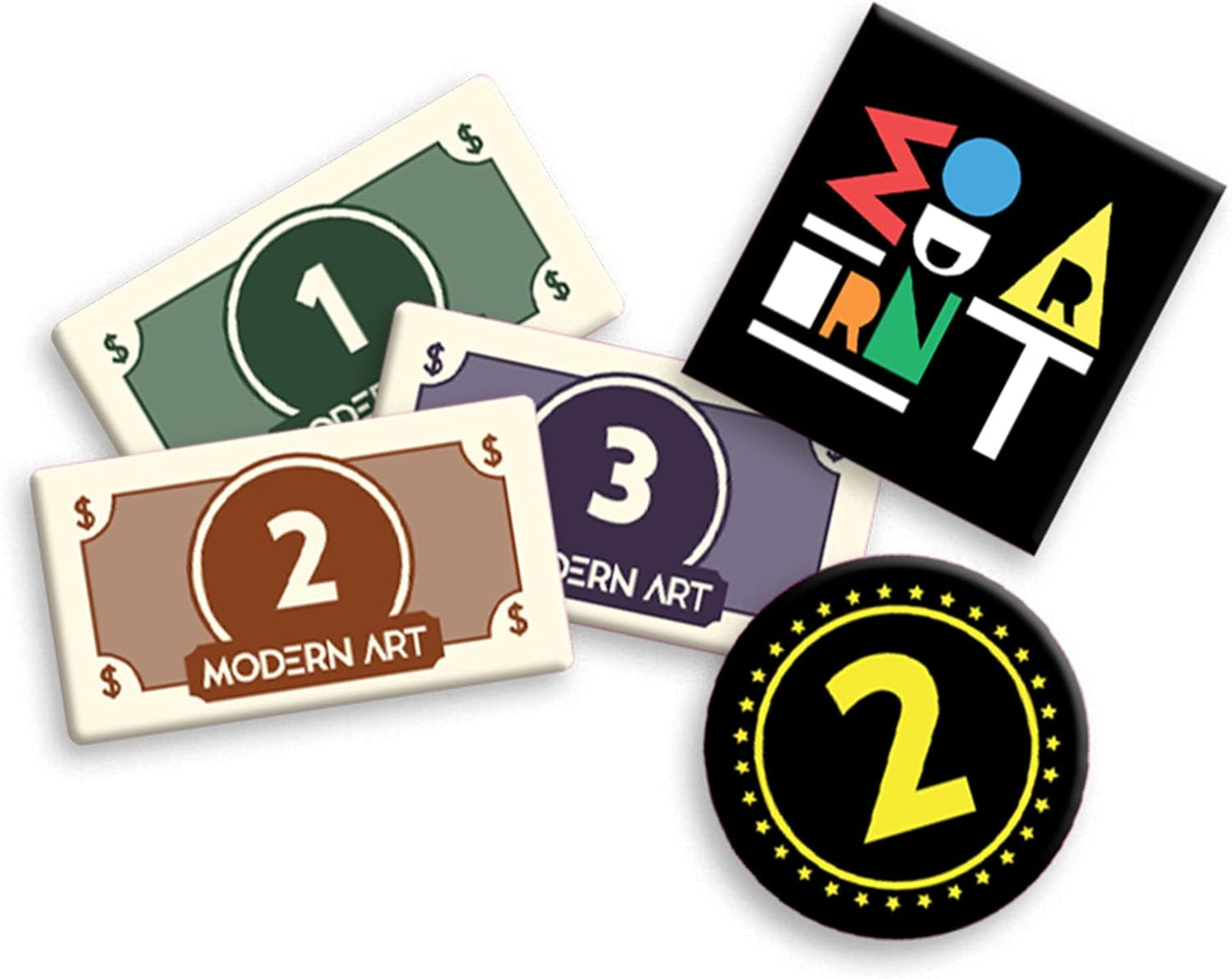 Asmodee Modern Art: The Card Games - Good Games