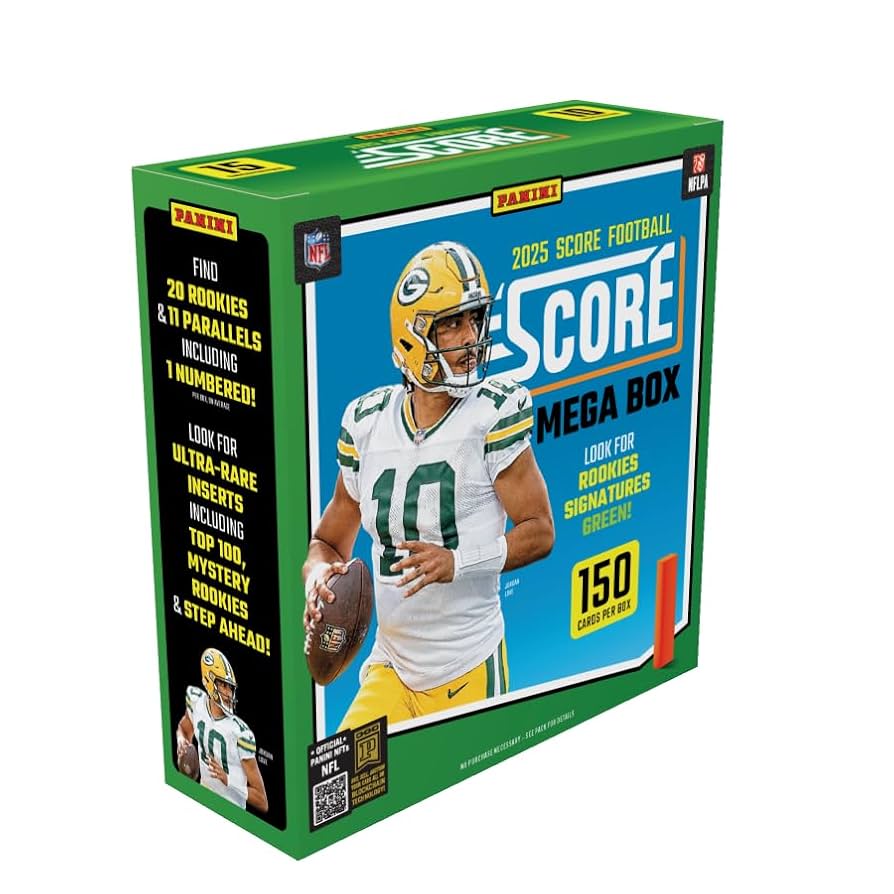 Panini Score 2025 NFL Football Mega Box (Preorder)