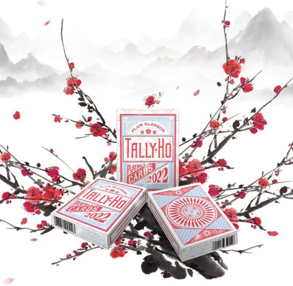Tally-Ho Plum Blossom 2022 Poker Playing Cards - Good Games