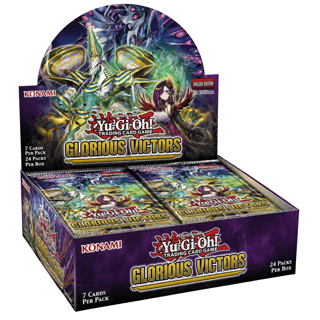 Yu-Gi-Oh - Glorious Victors Deck Build Booster Box