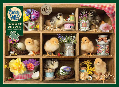 Cobble Hill Chick Inn Puzzle 1000 Piece Jigsaw - Good Games