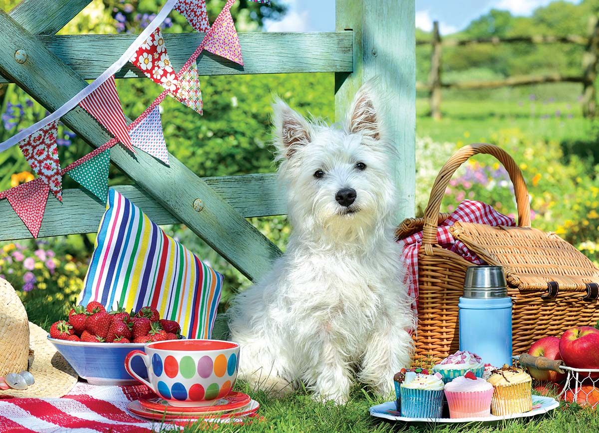 Eurographics - Scottie Dog Picnic 500 XL Piece Jigsaw