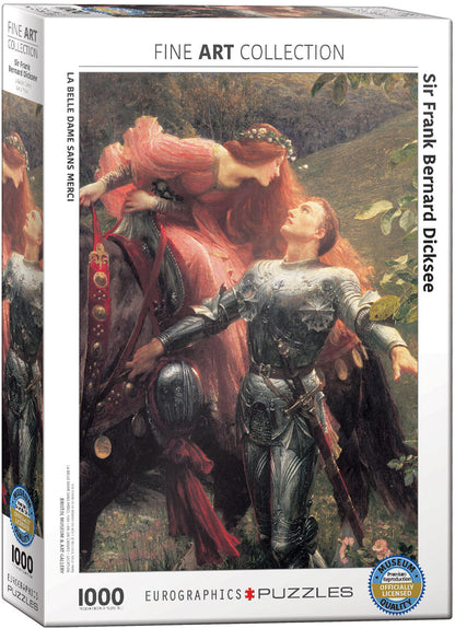 Eurographics - La Belle Dame Sans Merci 1000 Piece Jigsaw - Good Games