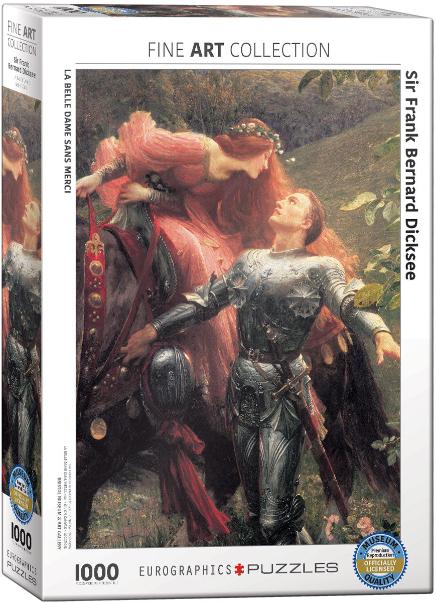 Eurographics - La Belle Dame Sans Merci 1000 Piece Jigsaw - Good Games