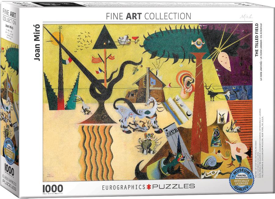 Eurographics - Miro The Tilled Field 1000 Piece Jigsaw - Good Games