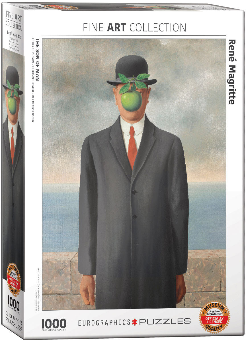 Eurographics - Rene Magritte - The Son of Man 1000 Piece Jigsaw - Good Games