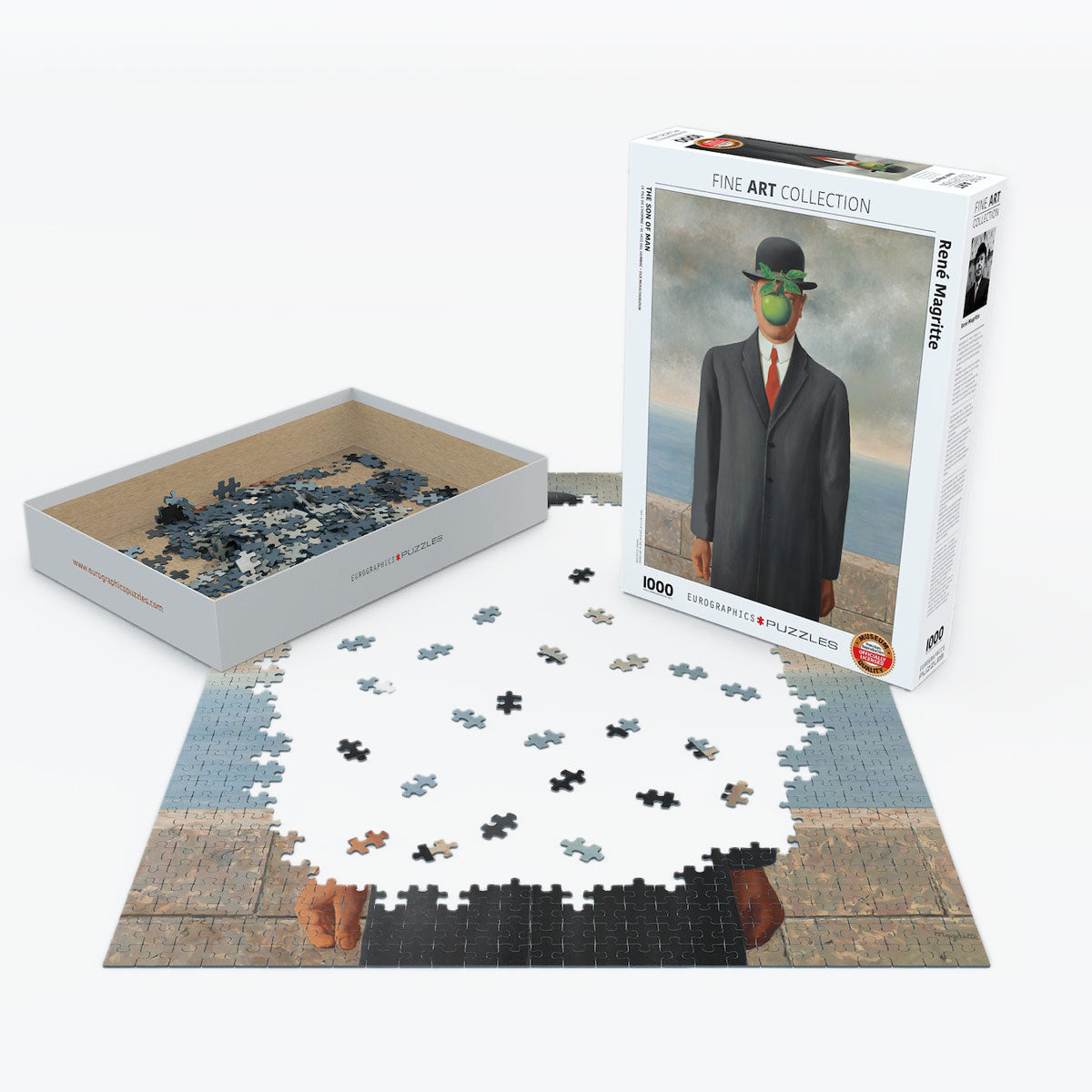Eurographics - Rene Magritte - The Son of Man 1000 Piece Jigsaw - Good Games