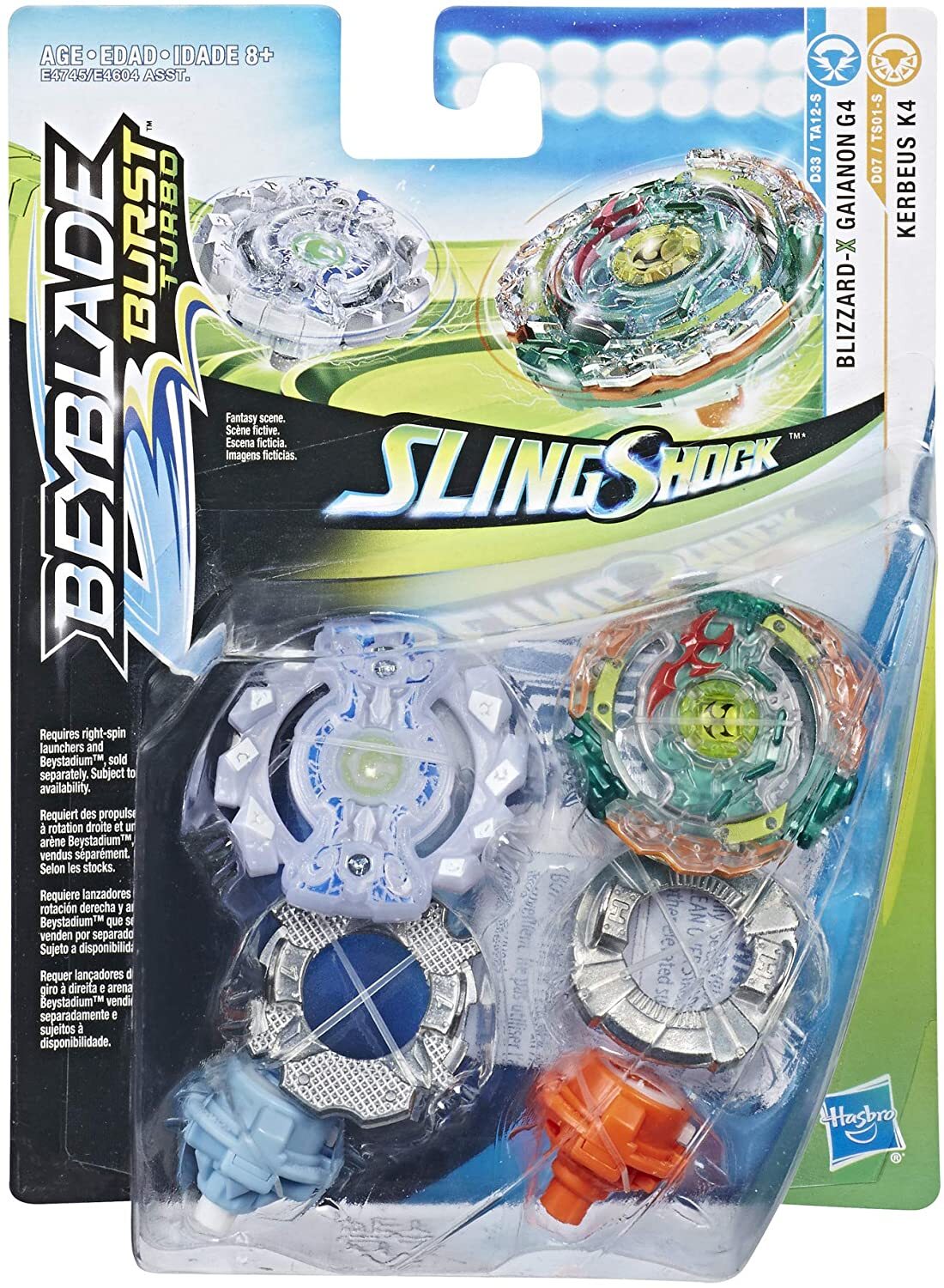 Beyblade - Slingshot Dual Pack G4 K4 - Good Games