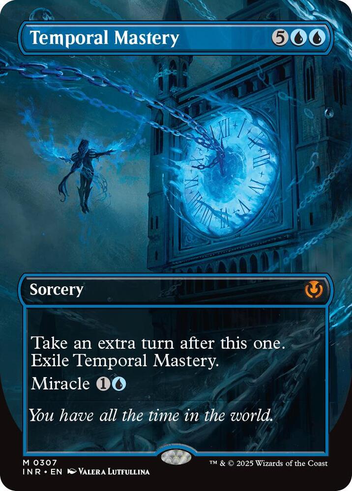 Temporal Mastery 307/287 (Innistrad Remastered)  - Borderless Foil