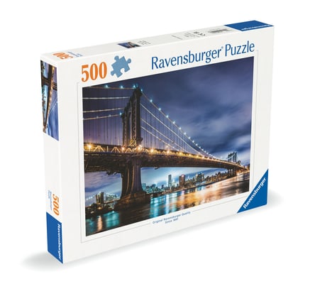 Ravensburger - New York - The City That Never Sleeps 500 Piece Jigsaw - New Version