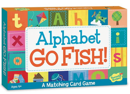 Peaceable Kingdom Alphabet Go Fish! Matching Playing Card Game