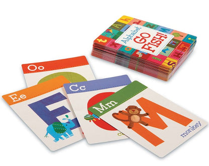 Peaceable Kingdom Alphabet Go Fish! Matching Playing Card Game