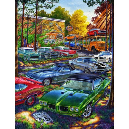 Holdson - For The Love Of Cars Make Room For Three More 1000 Piece Jigsaw - Good Games