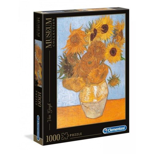 Sunflowers (Van Gogh) 1000pc (Square Museum) - Good Games