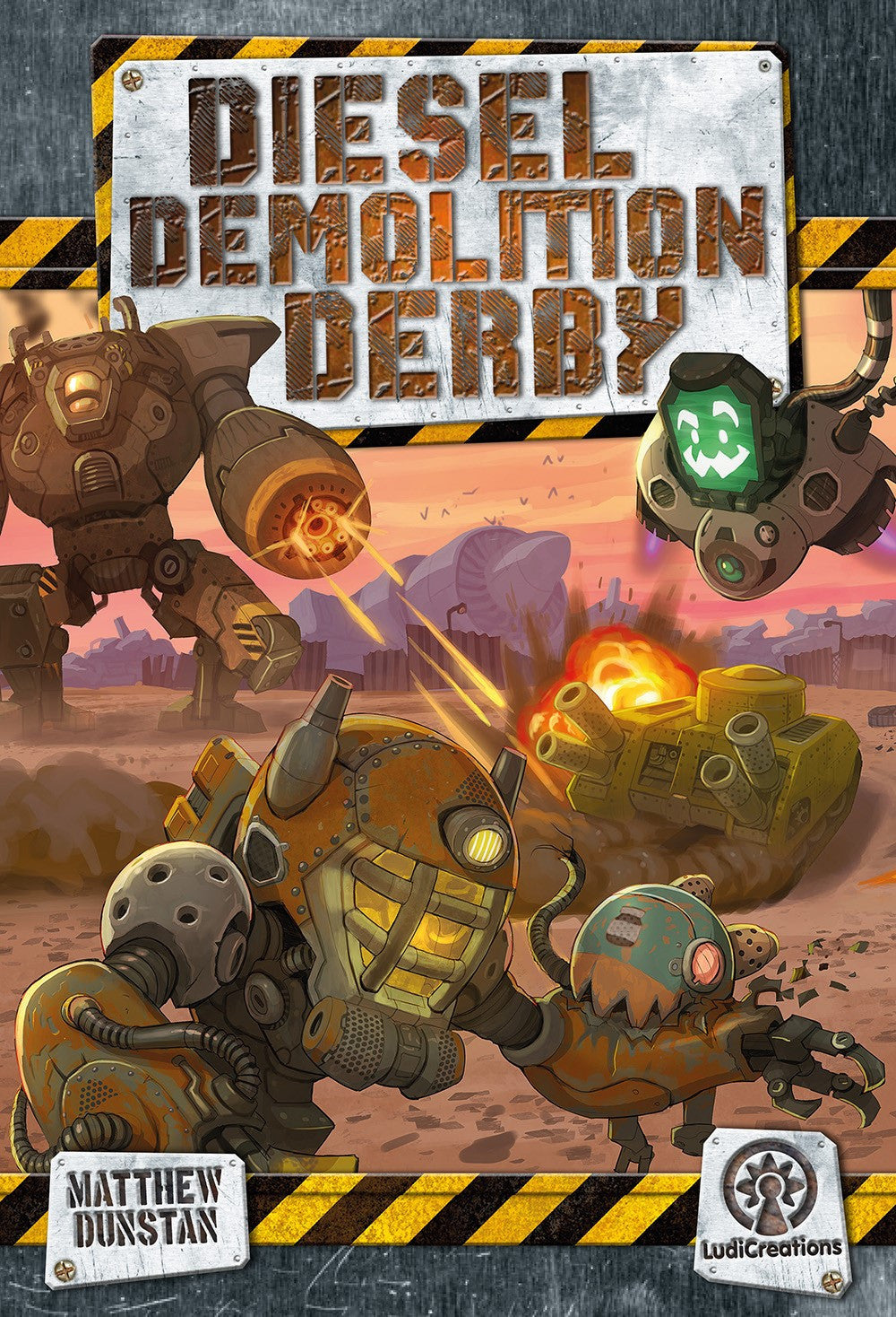 Diesel Demolition Derby game box product image from VR Distribution