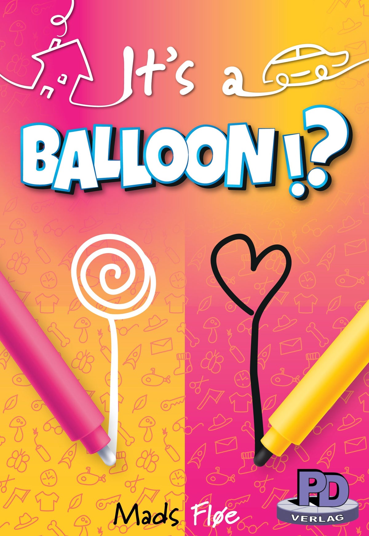 It&#39;s a Balloon!? game front view of the box
