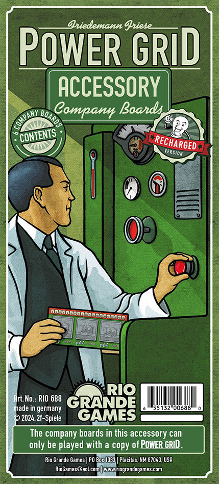 Rio Grande - Power Grid Company Boards for Board Games - Good Games