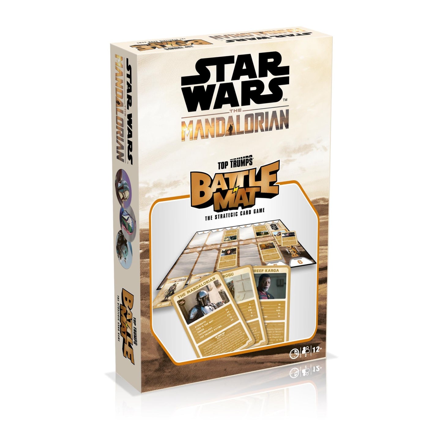 Top Trumps Star Wars: The Mandalorian Battle Mat Card Game - Good Games