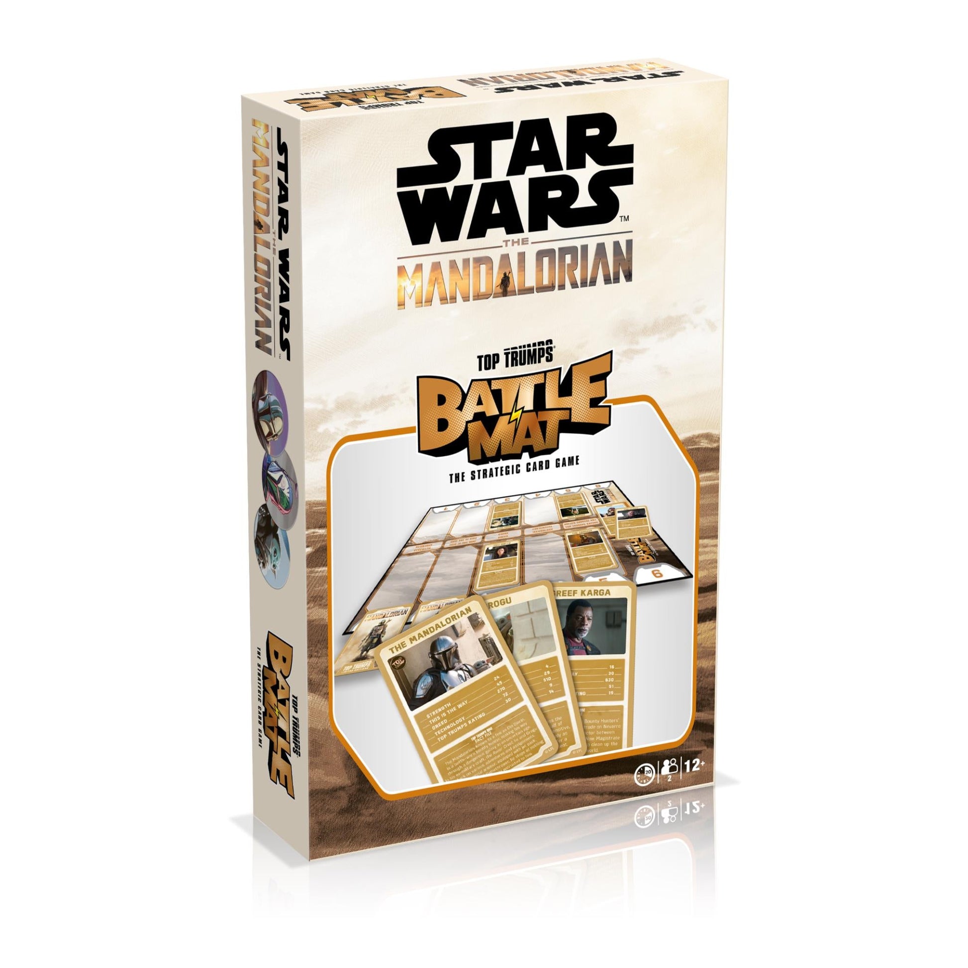 Top Trumps Star Wars: The Mandalorian Battle Mat Card Game - Good Games