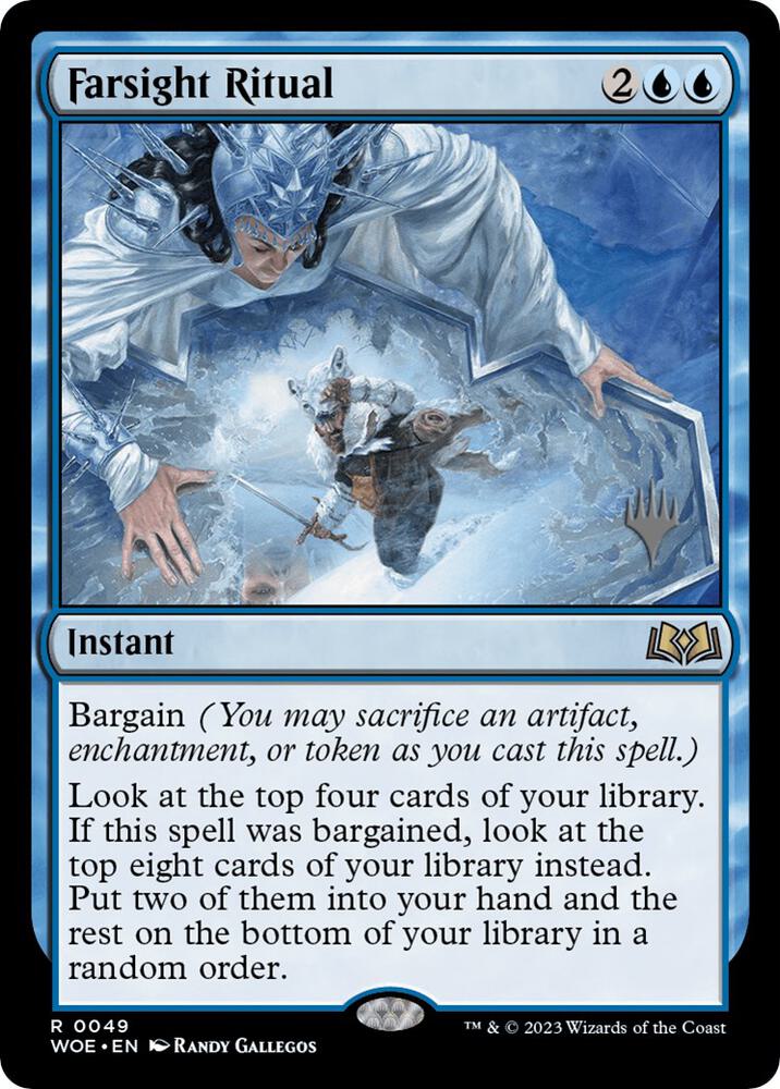 Farsight Ritual 49p/200 (Promo Pack: Wilds of Eldraine) 