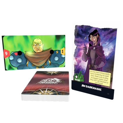 Back of the game box showing overview, rules summary, and artwork