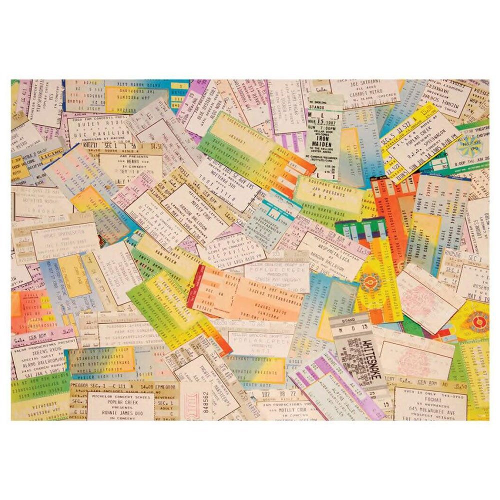 Road Crates 80s Gold 1000 Piece Jigsaw