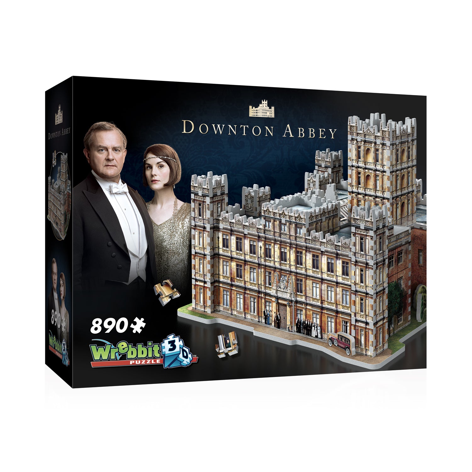 Wrebbit - Downton Abbey 890 Piece 3D Jigsaw - Good Games