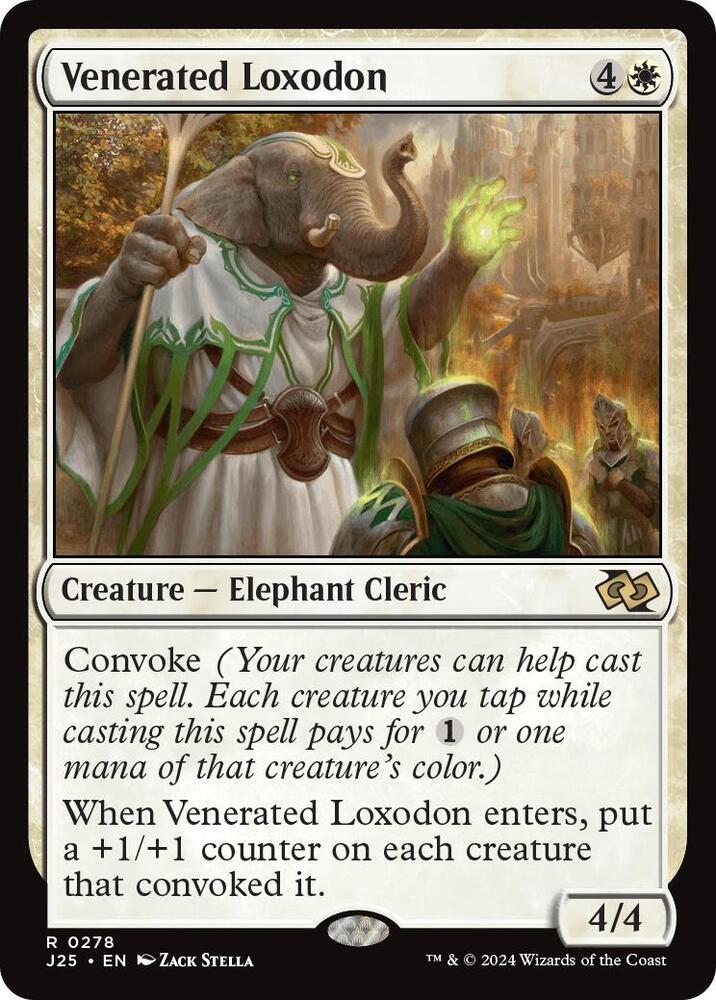 Venerated Loxodon 278/779 (Foundations Jumpstart) 
