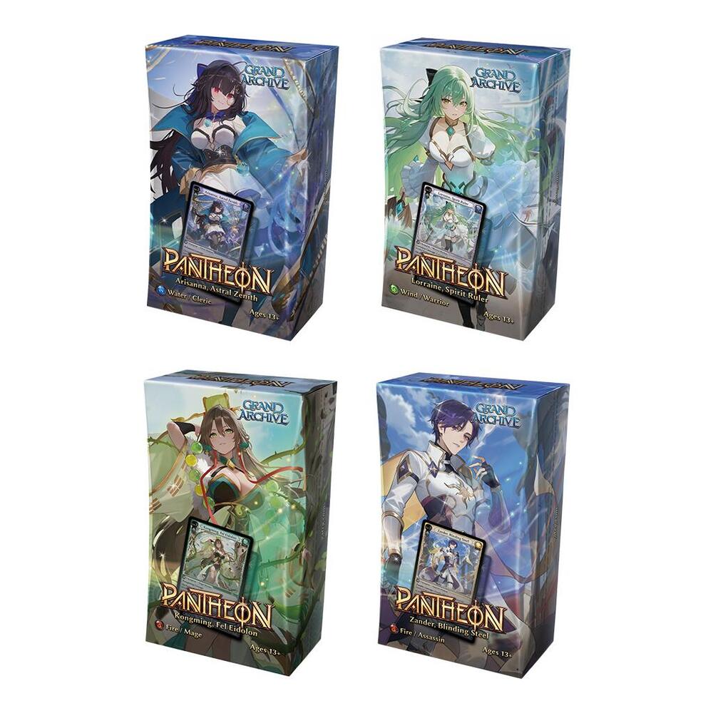 Grand Archive TCG: Radiant Origins – Pantheon Deck Set
