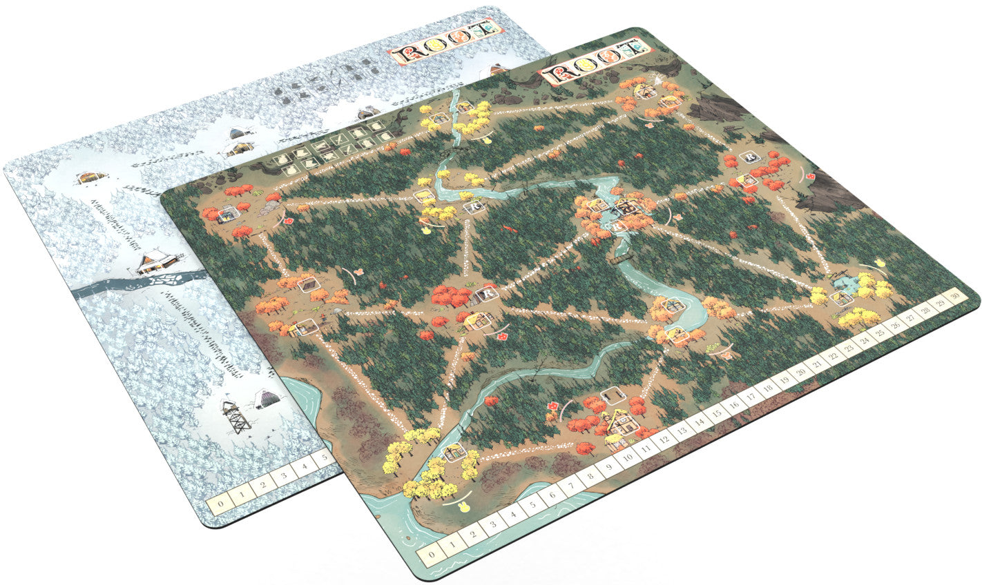 Leder Games Root: Fall and Winter Playmat