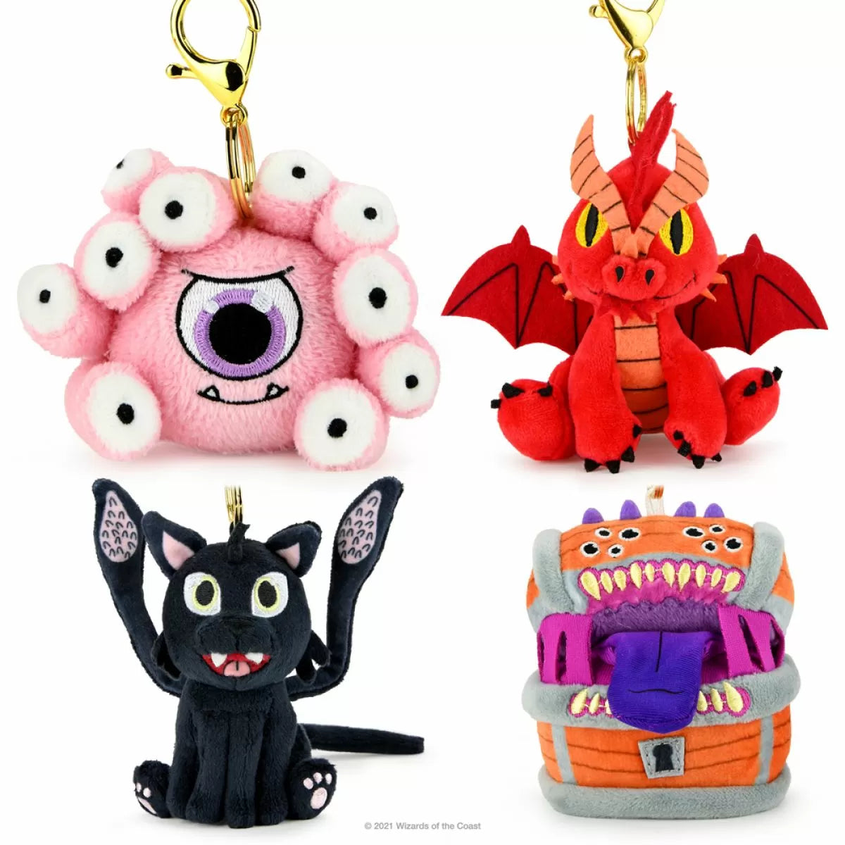 Dungeons And Dragons 3inch Plush Charms Wave 1 - Good Games