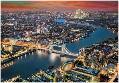 London Aerial View 2000 Piece Jigsaw (High Quality) - Good Games
