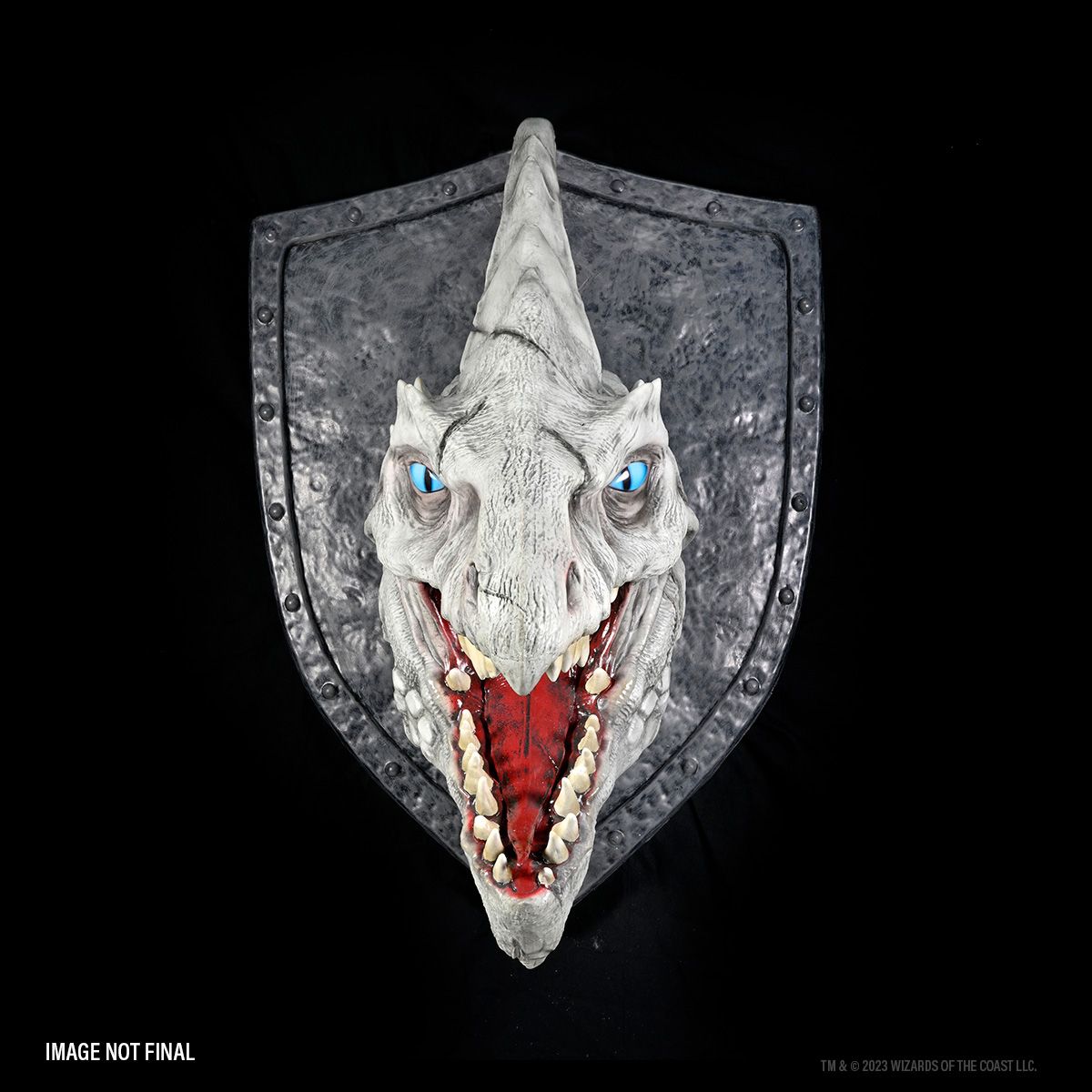 Dungeons & Dragons Replicas of the Realms: White Dragon Trophy Plaque - Good Games