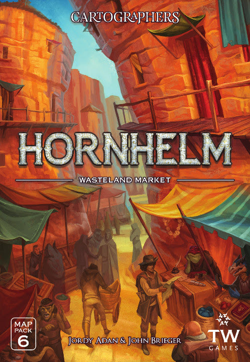 Box cover of Cartographers Map Pack 6 – Hornhelm with wasteland theme