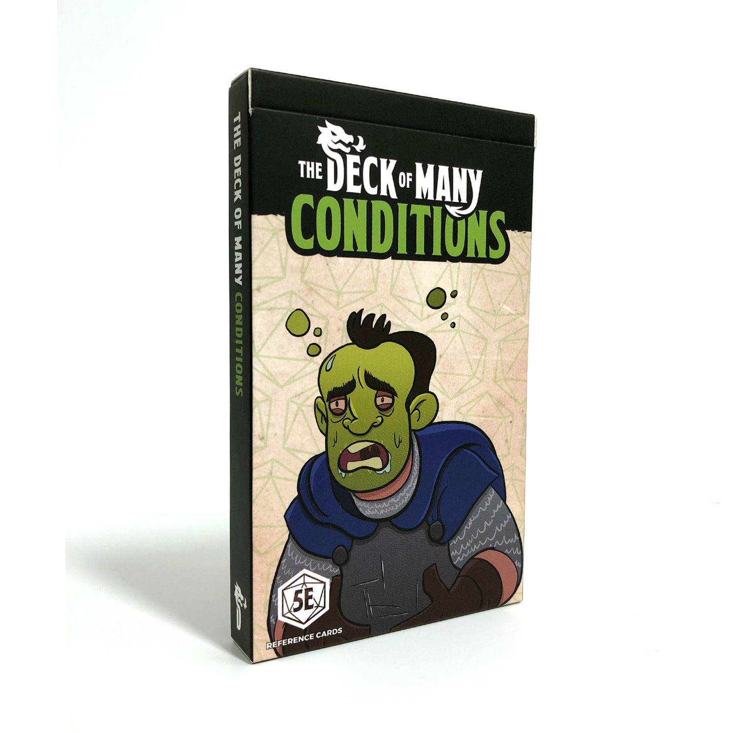 Hit Point Press The Deck of Many Conditions - 5th Edition D&D 2014 (Reference Cards) packaging box front view