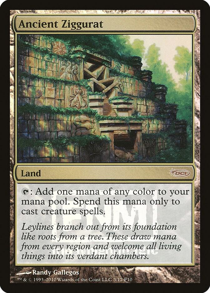 Ancient Ziggurat 3 (FNM Promos)  - Foil