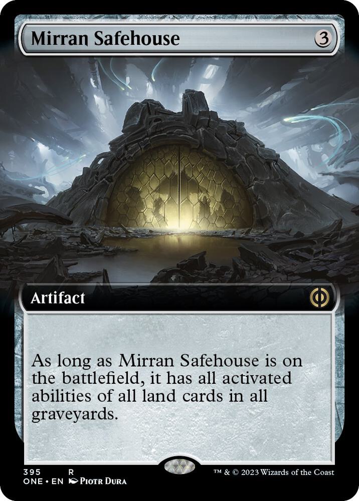 Mirran Safehouse 395/271 (Phyrexia: All Will Be One)  - Extended Art Foil