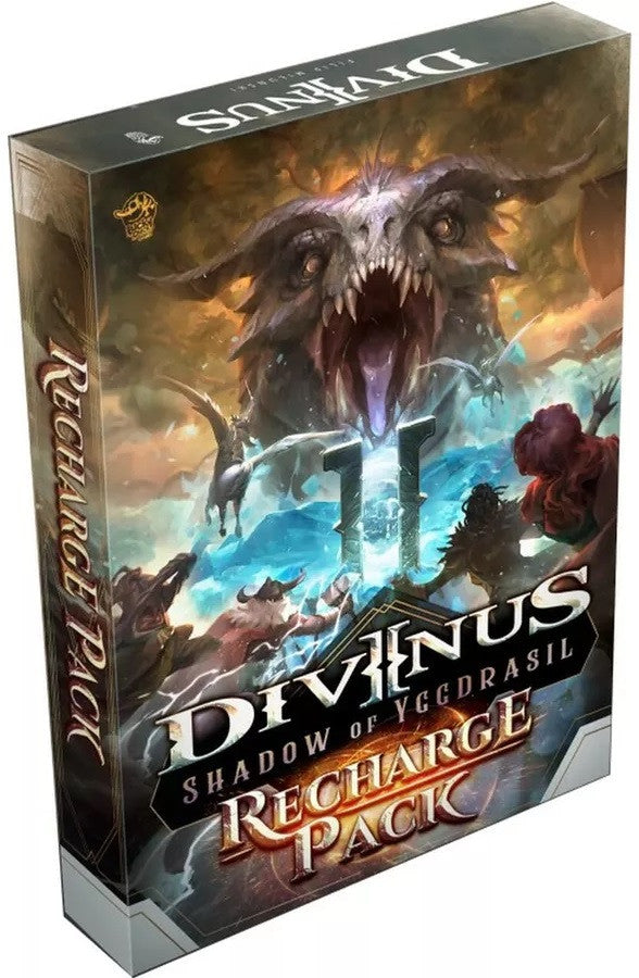 Divinus: Shadow of Yggdrasil Recharge Pack game box with fantasy artwork