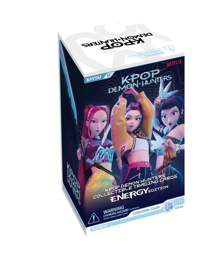 K-POP Demon Hunters Collectible Trading Cards Energy Edition Blister Box