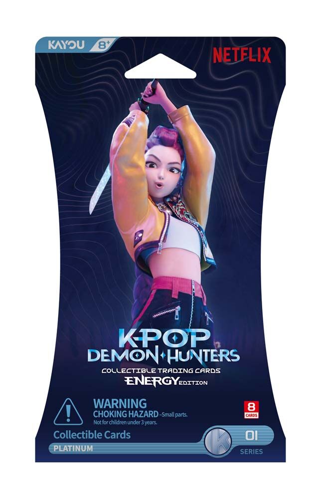 K-POP Demon Hunters Collectible Trading Cards Energy Edition Blister Box