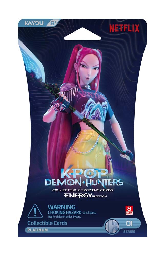K-POP Demon Hunters Collectible Trading Cards Energy Edition Blister Box