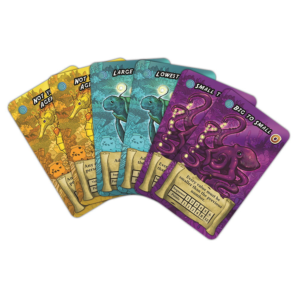 Expansion cards from Roar and Write!: Deep Dive laid out