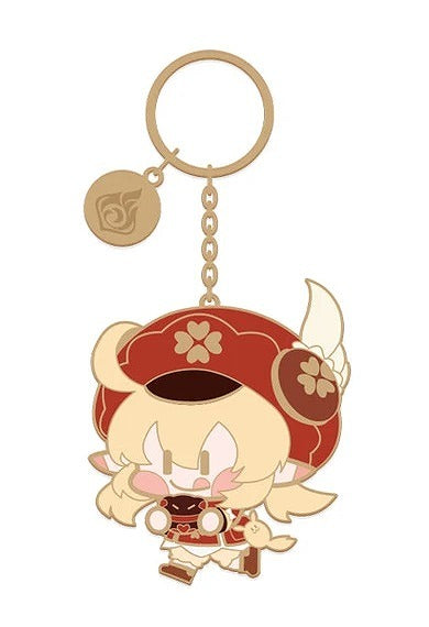 Genshin Impact Metallic Character Keychain - Klee - Good Games