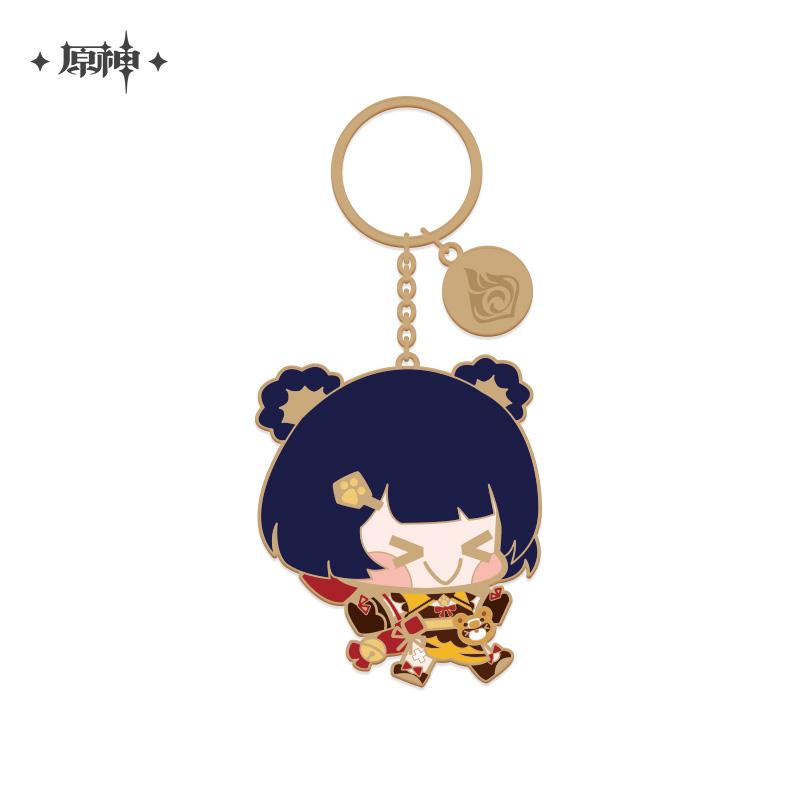 Genshin Impact Metallic Character Keychain - Xiang Ling - Good Games