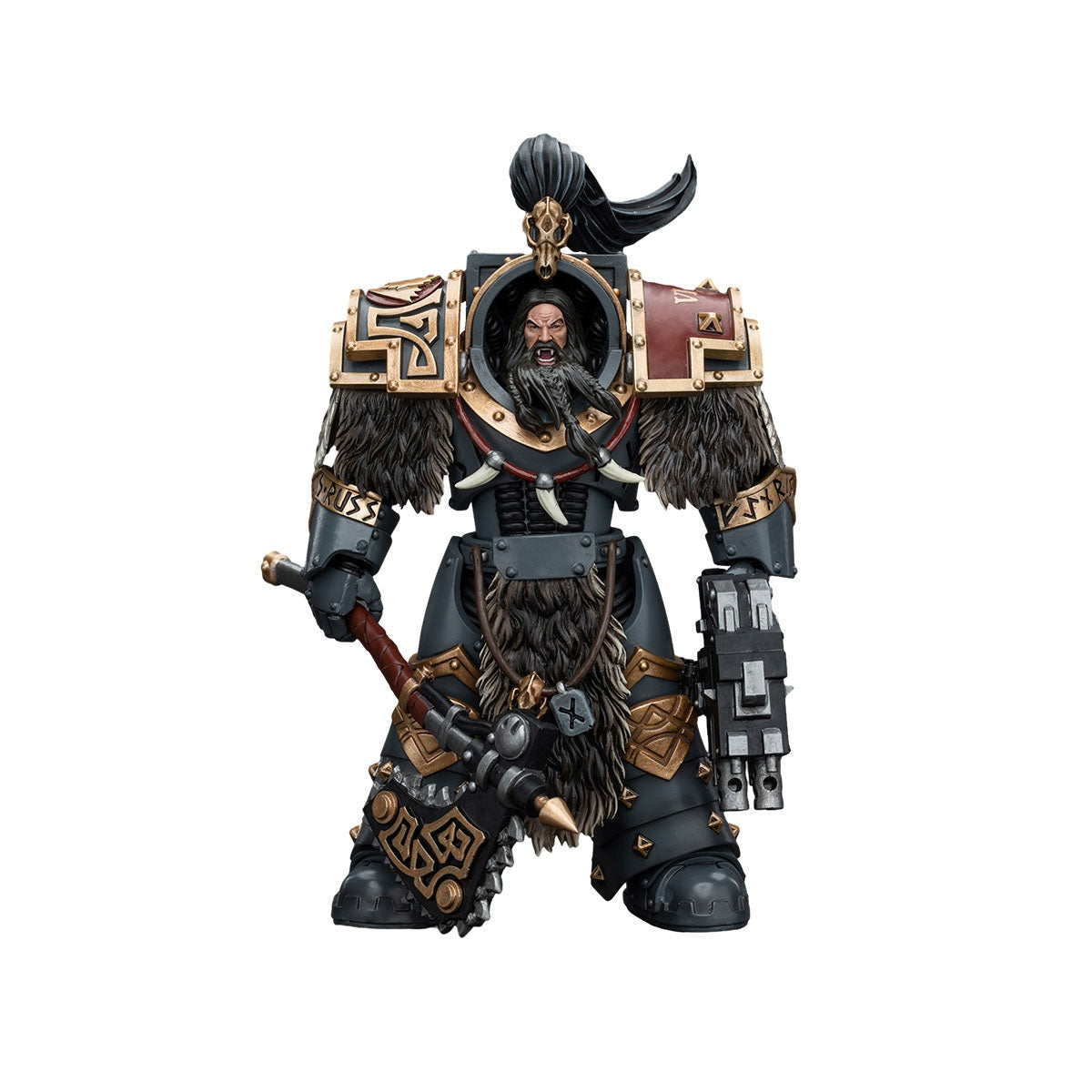 Joy Toys - Warhammer Collectibles: 1/18 Scale Space Wolves Varagyr Wolf Guard Squad - Varagyr Terminator 1 - Good Games