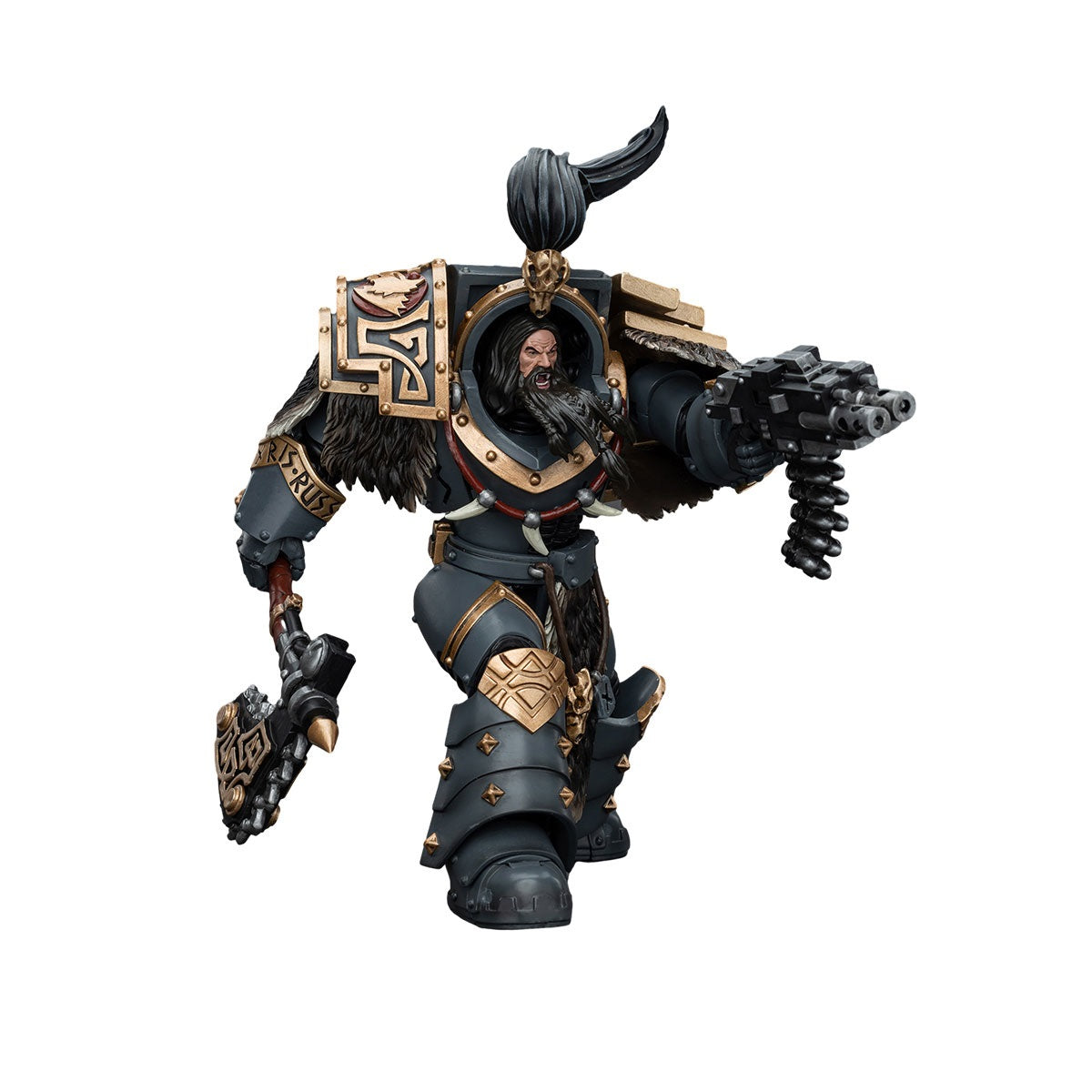 Joy Toys - Warhammer Collectibles: 1/18 Scale Space Wolves Varagyr Wolf Guard Squad - Varagyr Terminator 1 - Good Games