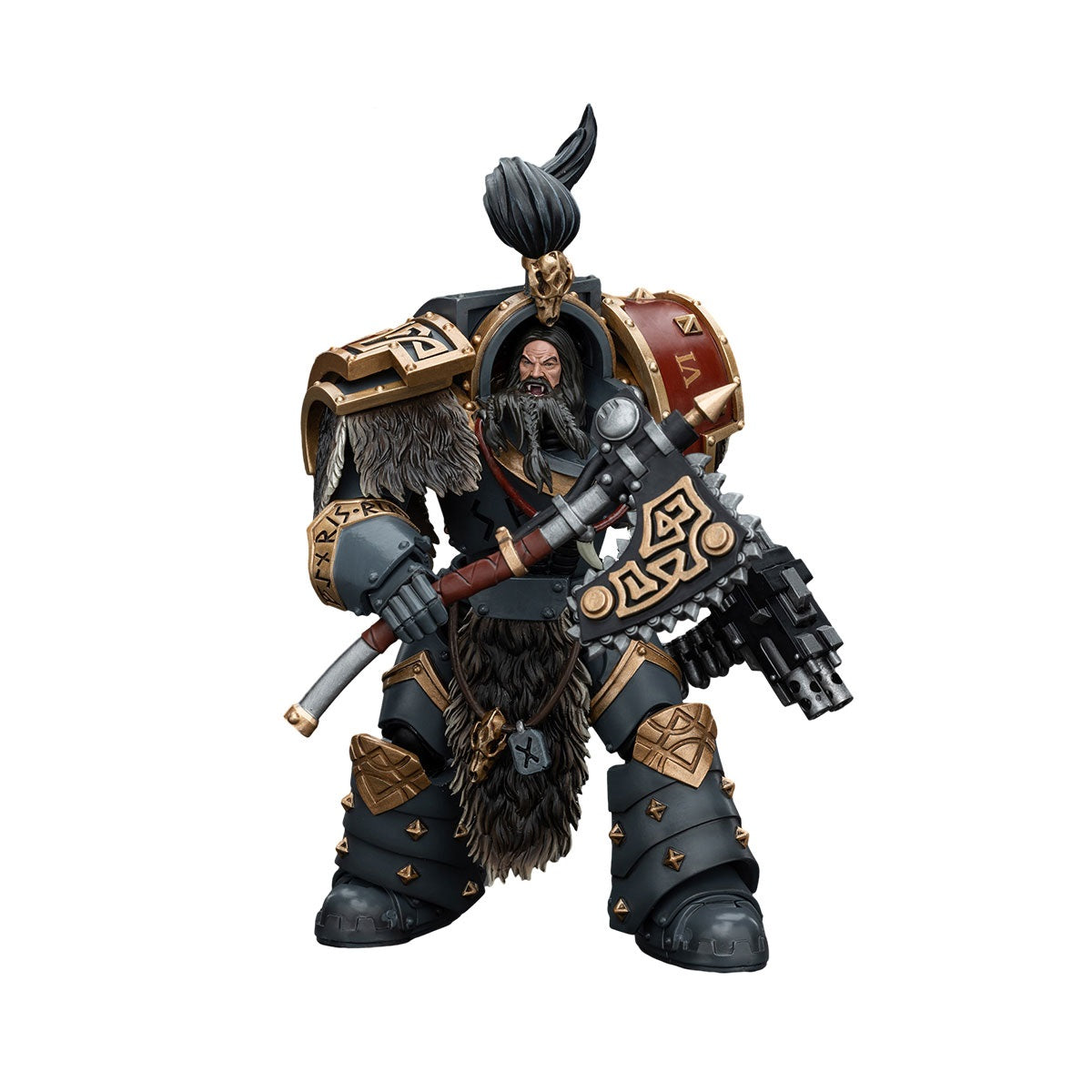Joy Toys - Warhammer Collectibles: 1/18 Scale Space Wolves Varagyr Wolf Guard Squad - Varagyr Terminator 1 - Good Games