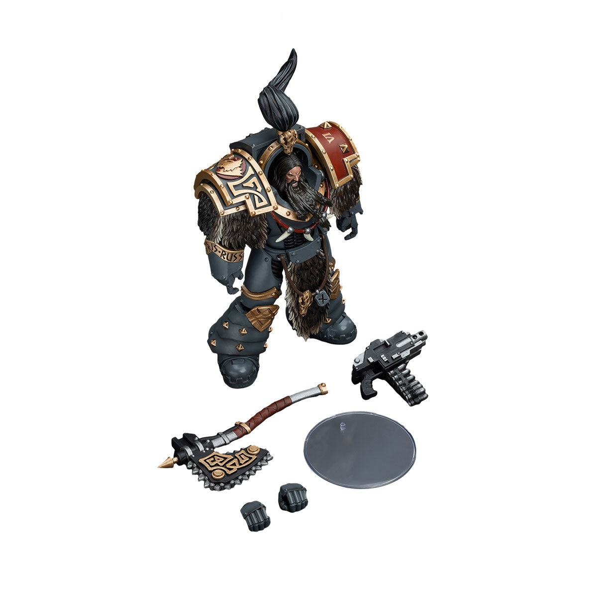 Joy Toys - Warhammer Collectibles: 1/18 Scale Space Wolves Varagyr Wolf Guard Squad - Varagyr Terminator 1 - Good Games