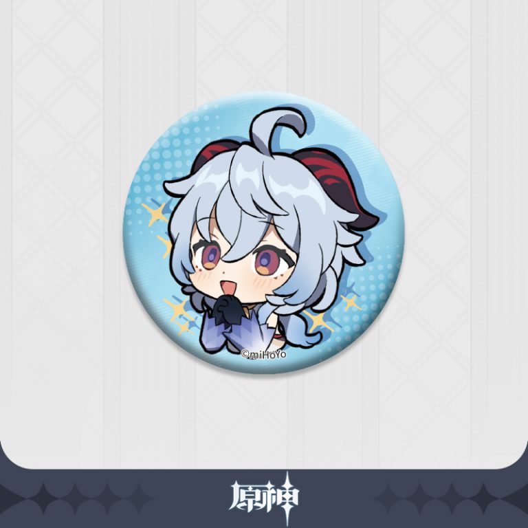Genshin Impact - Can Badge Emoji - Good Games